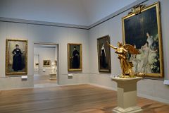 771 Gallery 771 Contains Paintings By John Singer Sargent And Victory Sculpture By Augustus Saint-Gaudens - American Wing New York Metropolitan Museum of Art